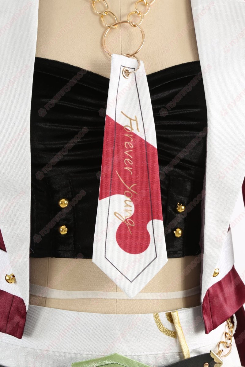 画像8: 高品質 実物撮影 Forever Young　フォーエバーヤング　勝負服  ウマ娘 プリティーダービー  風  コスプレ衣装 コスチューム オーダーメイド (8)