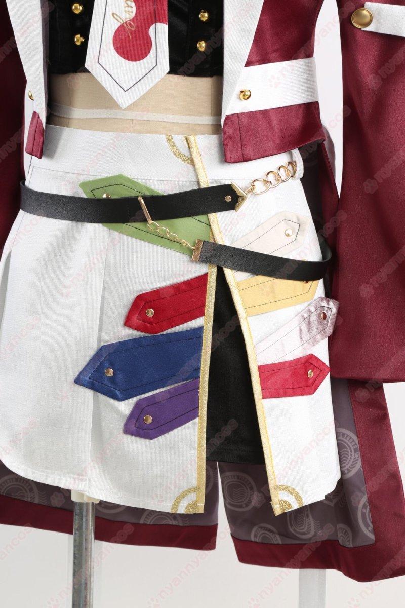 画像9: 高品質 実物撮影 Forever Young　フォーエバーヤング　勝負服  ウマ娘 プリティーダービー  風  コスプレ衣装 コスチューム オーダーメイド (9)