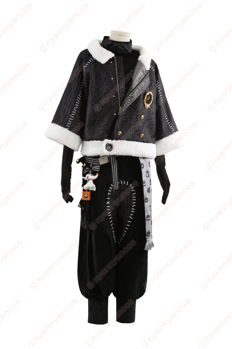 画像2: 高品質 実物撮影  フロイド Floyd  2025 Lost in the Book 初めてのクリスマス  ツイステ  ツイステッドワンダーランド  風 コスチューム コスプレ衣装  オーダーメイド (2)