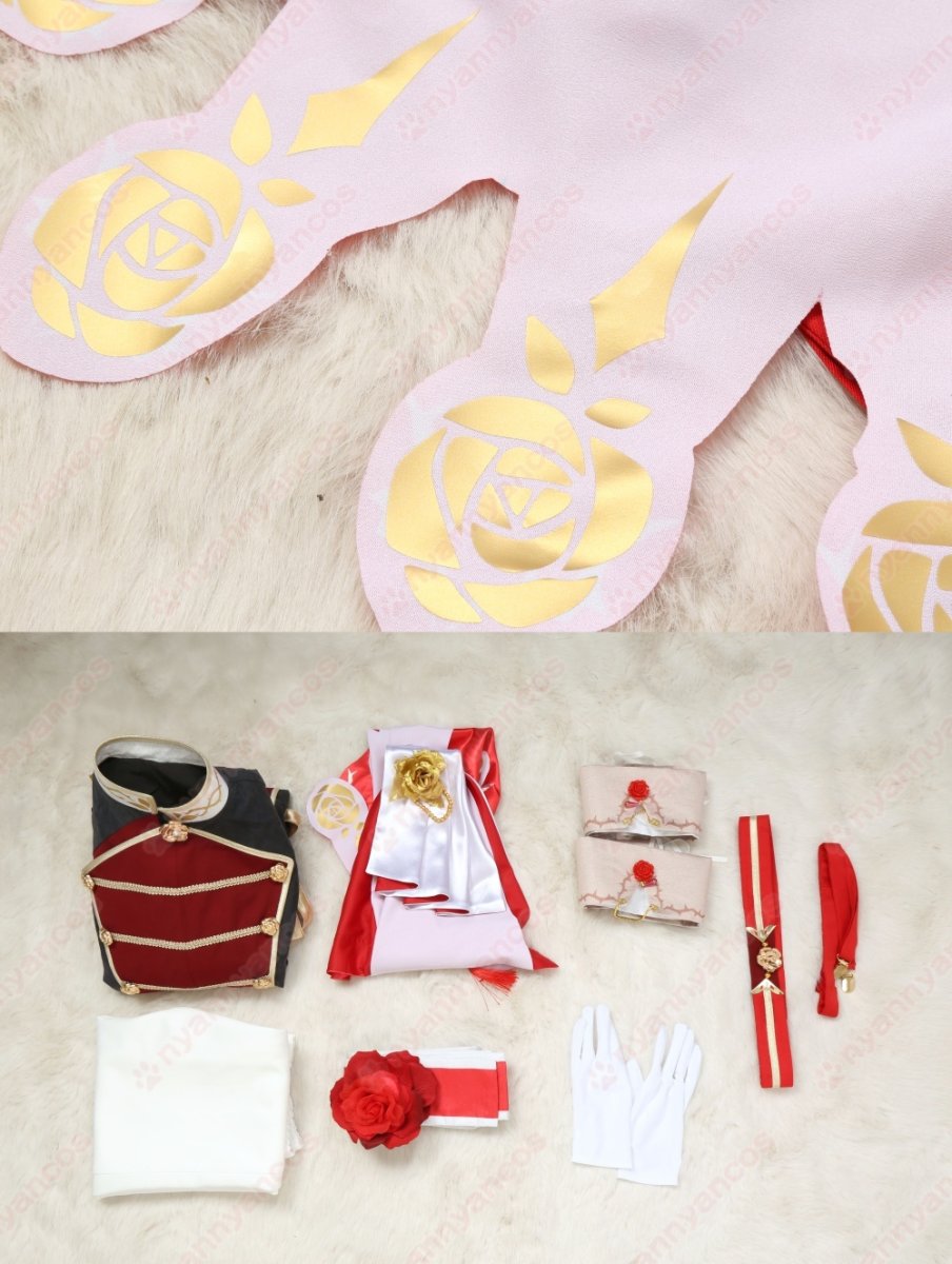 画像23: 高品質 実物撮影 ローズキングダム Rose Kingdom  ウマ娘 プリティーダービー  風  コスプレ衣装 コスチューム オーダーメイド (23)