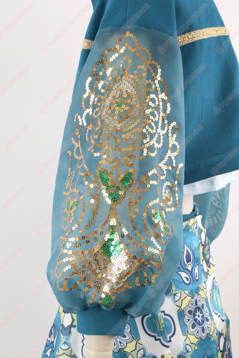 画像11: 高品質 実物撮影  ミナジール Minajael  マリナフィーネ寮   ツイステ  ツイステッドワンダーランド  風 コスチューム コスプレ衣装  オーダーメイド (11)