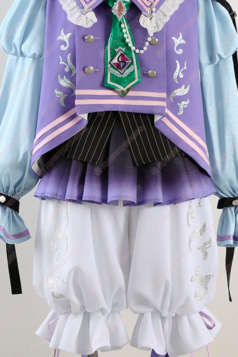 画像11: 高品質 実物撮影 花群冬芽　名都神無　 宝丈萊香 冴霧笑主  ユメ　カンナ　エス　ライカ  Special for Princess!  The・プリティカルパレード イベントワールドツアー編  あんスタ 風 コスチューム コスプレ衣装  オーダーメイド (11)