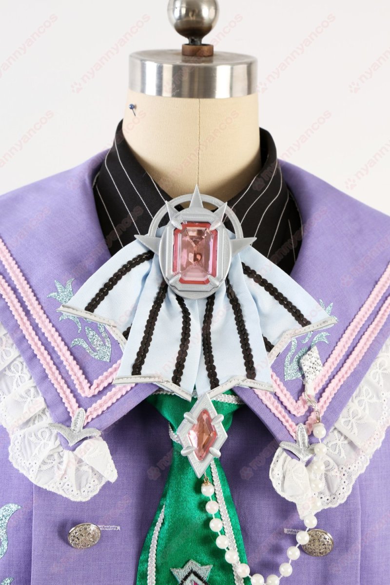 画像7: 高品質 実物撮影 花群冬芽　名都神無　 宝丈萊香 冴霧笑主  ユメ　カンナ　エス　ライカ  Special for Princess!  The・プリティカルパレード イベントワールドツアー編  あんスタ 風 コスチューム コスプレ衣装  オーダーメイド (7)