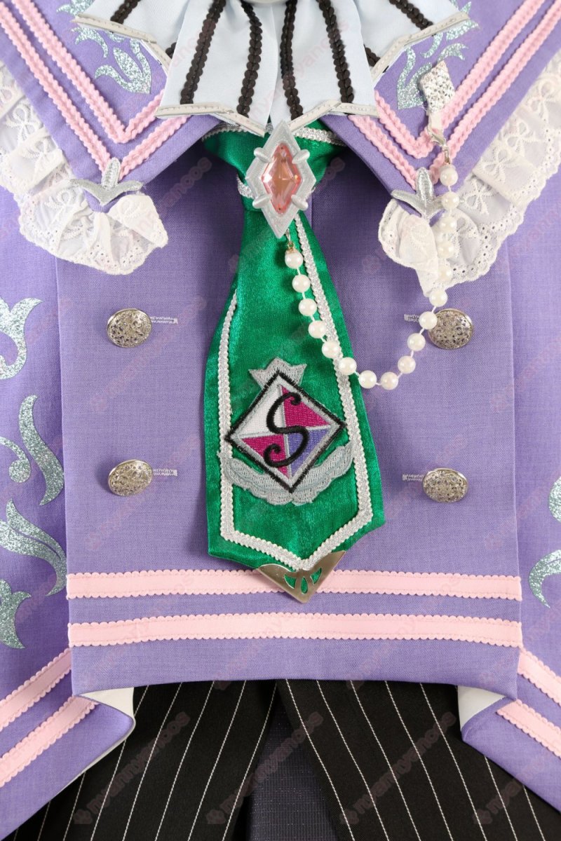 画像8: 高品質 実物撮影 花群冬芽　名都神無　 宝丈萊香 冴霧笑主  ユメ　カンナ　エス　ライカ  Special for Princess!  The・プリティカルパレード イベントワールドツアー編  あんスタ 風 コスチューム コスプレ衣装  オーダーメイド (8)