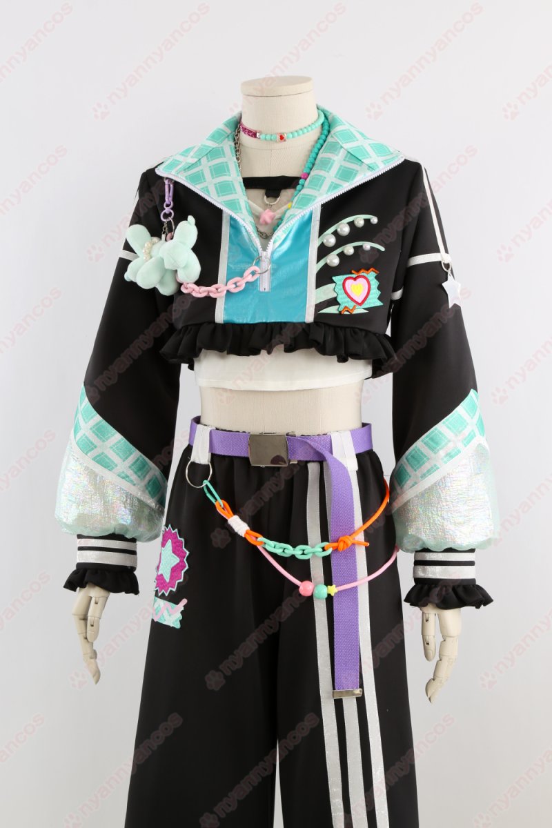 画像10: 高品質 実物撮影 ライカ 宝丈萊香 ポッピン・メイリリー  あんさんぶるスターズ! あんスタ 風 コスチューム コスプレ衣装  オーダーメイド (10)