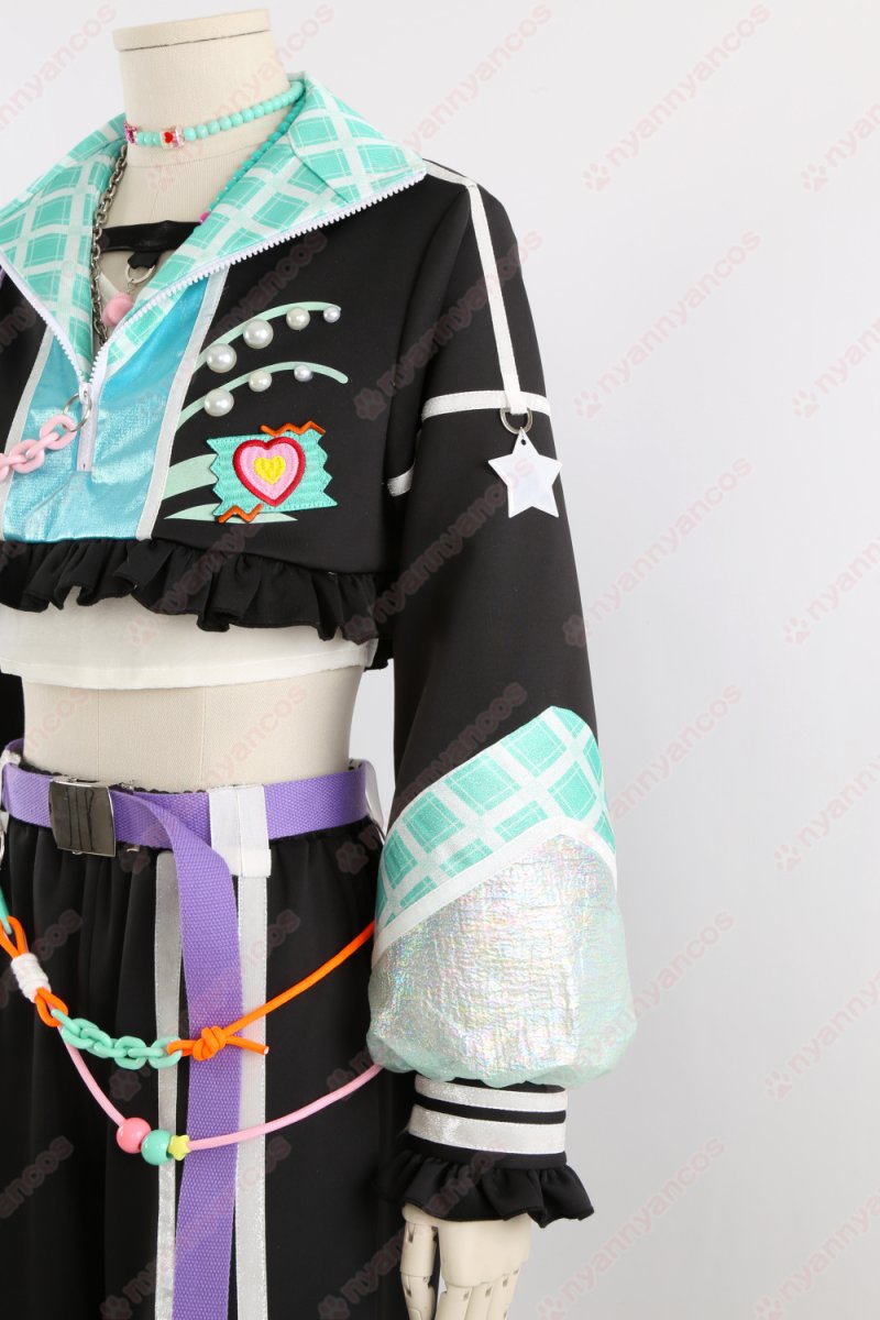 画像11: 高品質 実物撮影 ライカ 宝丈萊香 ポッピン・メイリリー  あんさんぶるスターズ! あんスタ 風 コスチューム コスプレ衣装  オーダーメイド (11)