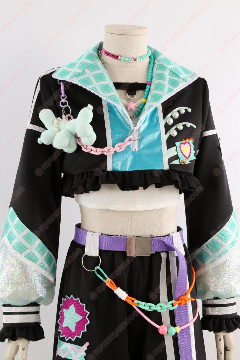 画像6: 高品質 実物撮影 ライカ 宝丈萊香 ポッピン・メイリリー  あんさんぶるスターズ! あんスタ 風 コスチューム コスプレ衣装  オーダーメイド (6)