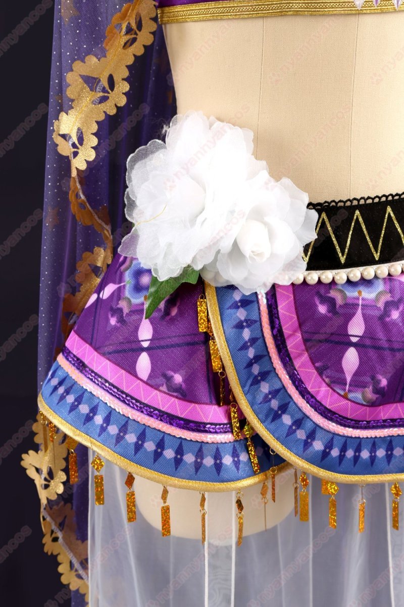 画像5: 高品質 実物撮影  東條希  踊り子編　覚醒後 μ's  LoveLive! ラブライブ！  風  コスプレ衣装 コスチューム オーダーメイド (5)