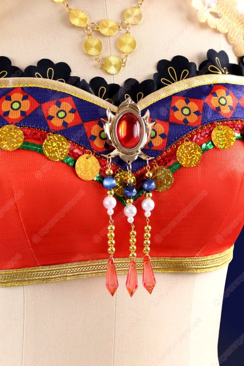 画像4: 高品質 実物撮影  高坂穂乃果  踊り子編　覚醒後 μ's  LoveLive! ラブライブ！  風  コスプレ衣装 コスチューム オーダーメイド (4)