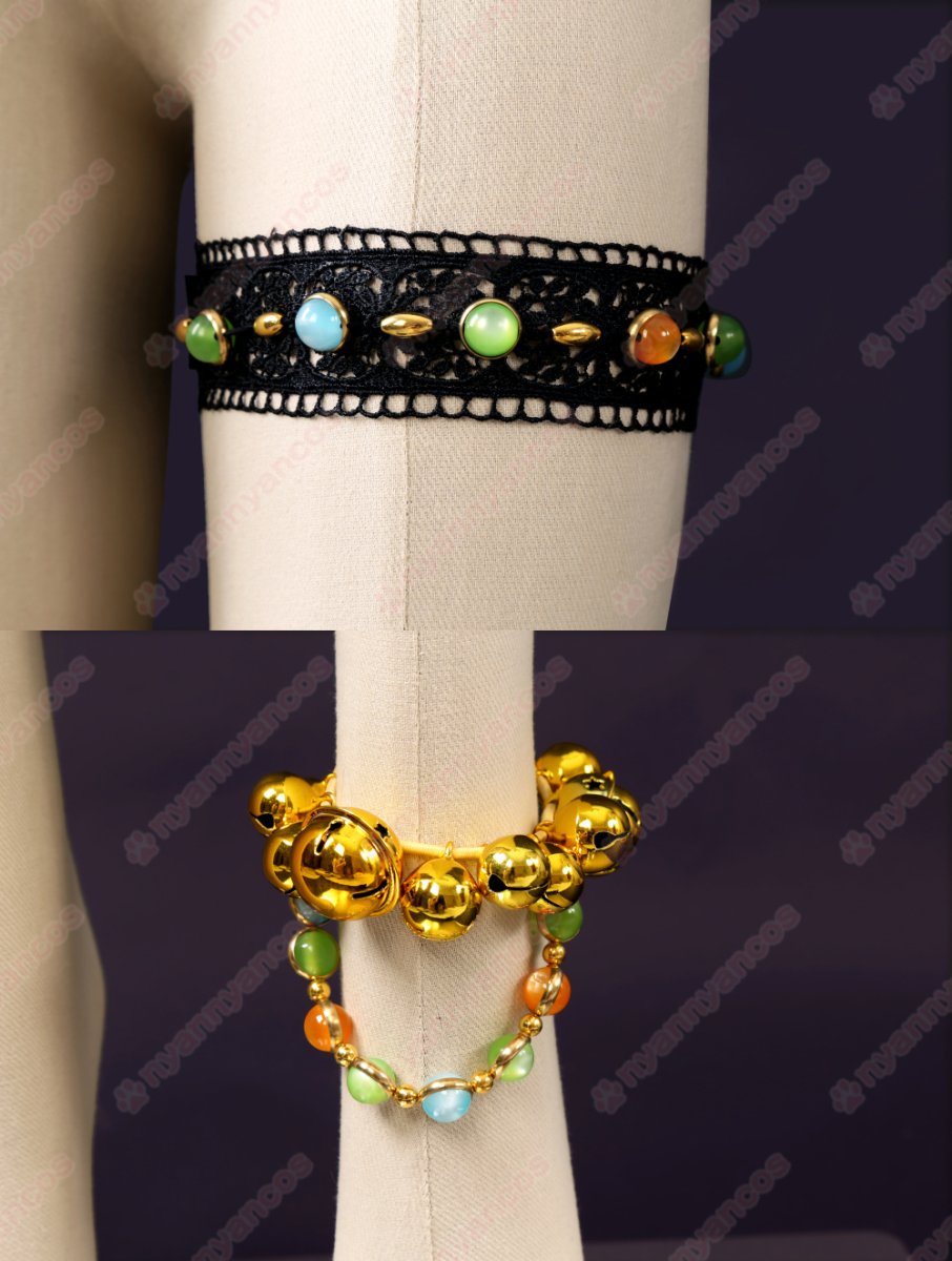 画像13: 高品質 実物撮影  小泉花陽  踊り子編　覚醒後 μ's  LoveLive! ラブライブ！  風  コスプレ衣装 コスチューム オーダーメイド (13)