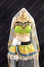 画像2: 高品質 実物撮影  小泉花陽  踊り子編　覚醒後 μ's  LoveLive! ラブライブ！  風  コスプレ衣装 コスチューム オーダーメイド (2)