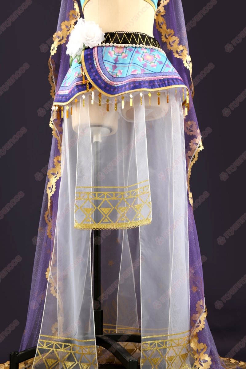 画像8: 高品質 実物撮影  絢瀬絵里  踊り子編　覚醒後 μ's  LoveLive! ラブライブ！  風  コスプレ衣装 コスチューム オーダーメイド (8)