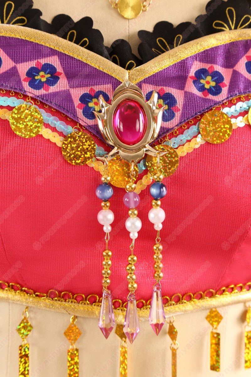 画像4: 高品質 実物撮影 矢澤にこ  踊り子編　覚醒後 μ's  LoveLive! ラブライブ！  風  コスプレ衣装 コスチューム オーダーメイド (4)