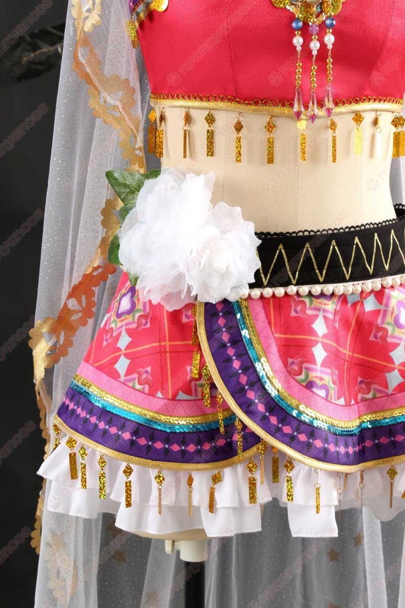 画像5: 高品質 実物撮影 矢澤にこ  踊り子編　覚醒後 μ's  LoveLive! ラブライブ！  風  コスプレ衣装 コスチューム オーダーメイド (5)