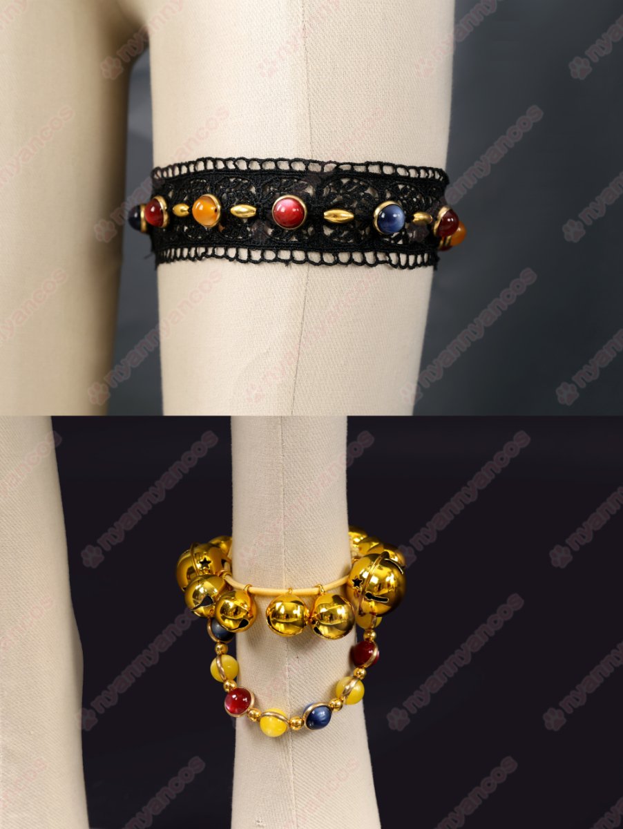 画像10: 高品質 実物撮影 星空凛 踊り子編　覚醒後 μ's  LoveLive! ラブライブ！  風  コスプレ衣装 コスチューム オーダーメイド (10)