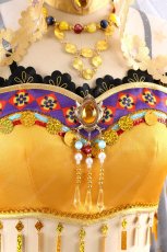 画像4: 高品質 実物撮影 星空凛 踊り子編　覚醒後 μ's  LoveLive! ラブライブ！  風  コスプレ衣装 コスチューム オーダーメイド (4)