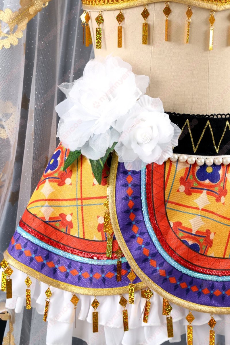 画像5: 高品質 実物撮影 星空凛 踊り子編　覚醒後 μ's  LoveLive! ラブライブ！  風  コスプレ衣装 コスチューム オーダーメイド (5)