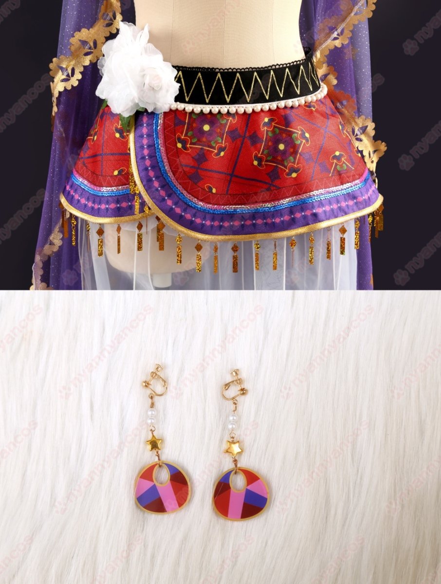 画像10: 高品質 実物撮影 西木野真姫 踊り子編　覚醒後 μ's  LoveLive! ラブライブ！  風  コスプレ衣装 コスチューム オーダーメイド (10)