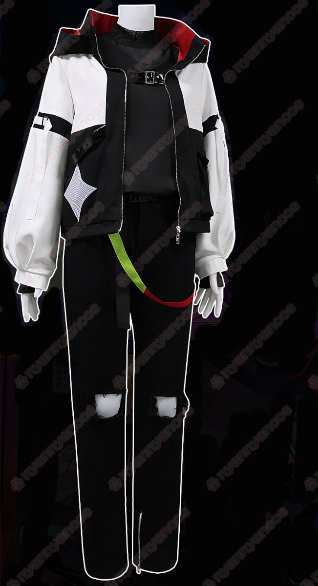 画像3: 高品質 実物撮影  天馬司 サイバーパンクデッドボーイ プロセカ プロジェクトセカイ カラフルステージ! feat.初音ミク  風 コスプレ衣装 コスチューム  (3)