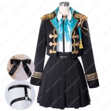 画像1: 高品質 実物撮影 小豆沢こはね ワールドリンクイベント Turning Pain into Drive  Vivid BAD SQUAD  プロセカ プロジェクトセカイ カラフルステージ！ feat.初音ミク 風 コスプレ衣装 コスチューム (1)