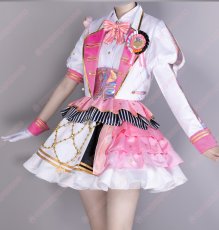 画像1: 高品質 実物撮影 鳳えむ 5th Anniversary 5周年 感謝祭  プロセカ プロジェクトセカイ カラフルステージ！ feat.初音ミク 風 コスプレ衣装 コスチューム (1)