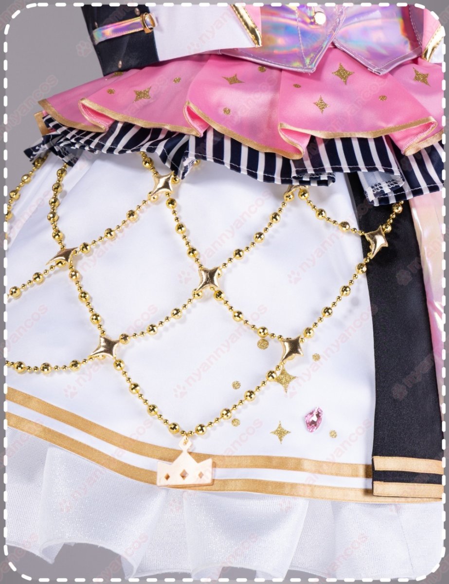 画像8: 高品質 実物撮影 鳳えむ 5th Anniversary 5周年 感謝祭  プロセカ プロジェクトセカイ カラフルステージ！ feat.初音ミク 風 コスプレ衣装 コスチューム (8)