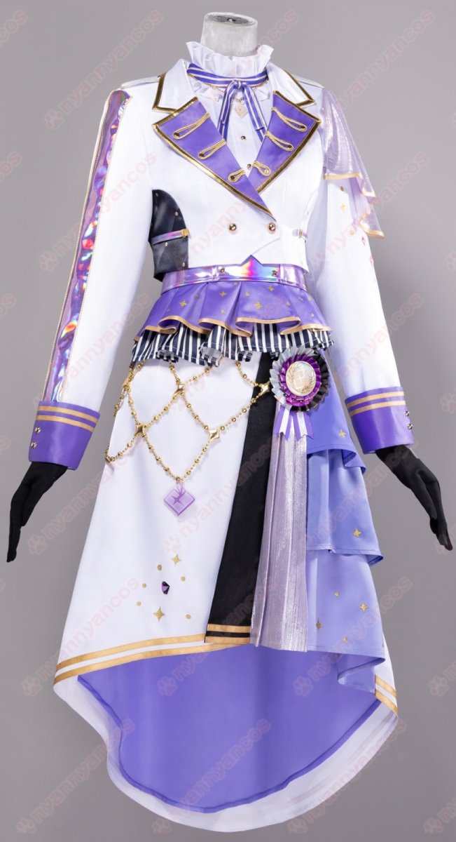 画像2: 高品質 実物撮影 朝比奈まふゆ 5th Anniversary 5周年 感謝祭  プロセカ プロジェクトセカイ カラフルステージ！ feat.初音ミク 風 コスプレ衣装 コスチューム (2)