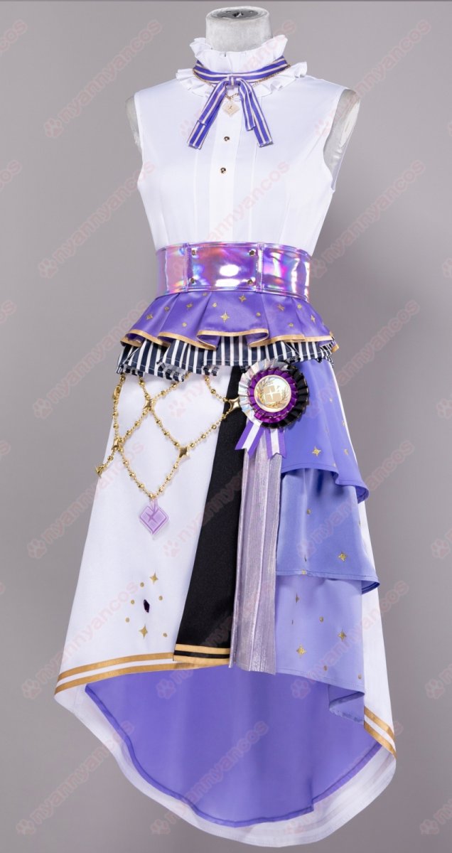 画像4: 高品質 実物撮影 朝比奈まふゆ 5th Anniversary 5周年 感謝祭  プロセカ プロジェクトセカイ カラフルステージ！ feat.初音ミク 風 コスプレ衣装 コスチューム (4)