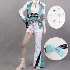 画像1: 高品質 実物撮影 白石杏 5th Anniversary 5周年 感謝祭  プロセカ プロジェクトセカイ カラフルステージ！ feat.初音ミク 風 コスプレ衣装 コスチューム (1)