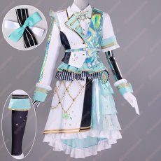 画像1: 高品質 実物撮影 日野森雫 5th Anniversary 5周年 感謝祭  プロセカ プロジェクトセカイ カラフルステージ！ feat.初音ミク 風 コスプレ衣装 コスチューム (1)