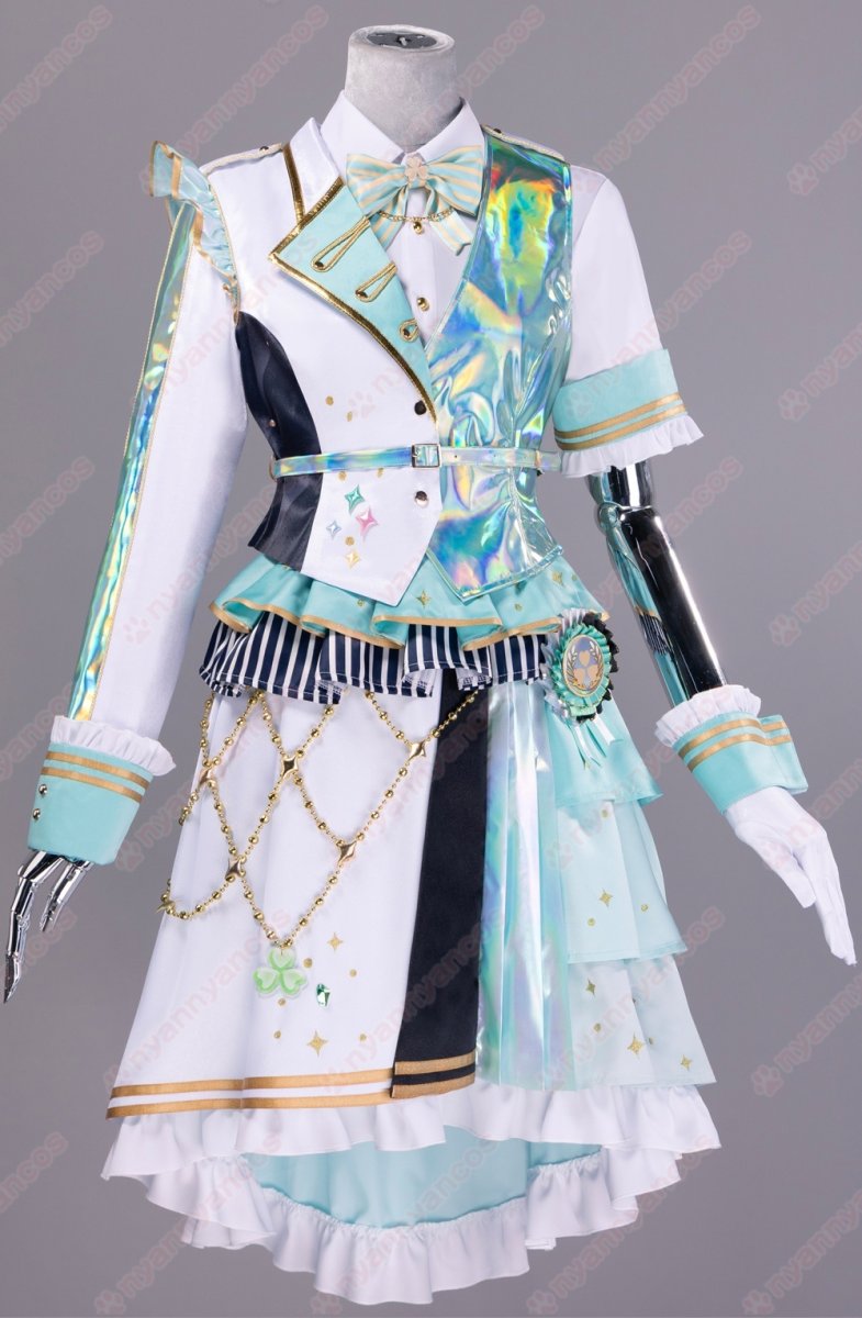 画像3: 高品質 実物撮影 日野森雫 5th Anniversary 5周年 感謝祭  プロセカ プロジェクトセカイ カラフルステージ！ feat.初音ミク 風 コスプレ衣装 コスチューム (3)
