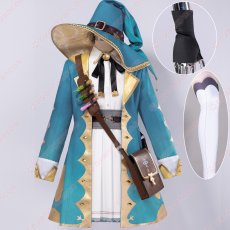 画像1: 高品質 実物撮影 草薙寧々 あたしたちのハッピーエンド  キラピピ★キラピカ  見習い魔道士のワンピース プロセカ プロジェクトセカイ カラフルステージ！ feat.初音ミク 風 コスプレ衣装 コスチューム (1)