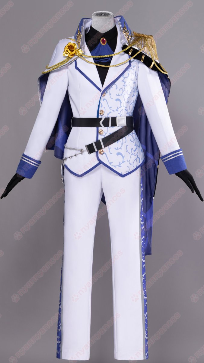 画像2: 高品質 実物撮影 東雲彰人 アナイト・オブ・ホワイト　ノウブル・パラディン  プロセカ プロジェクトセカイ カラフルステージ！ feat.初音ミク 風 コスプレ衣装 コスチューム (2)