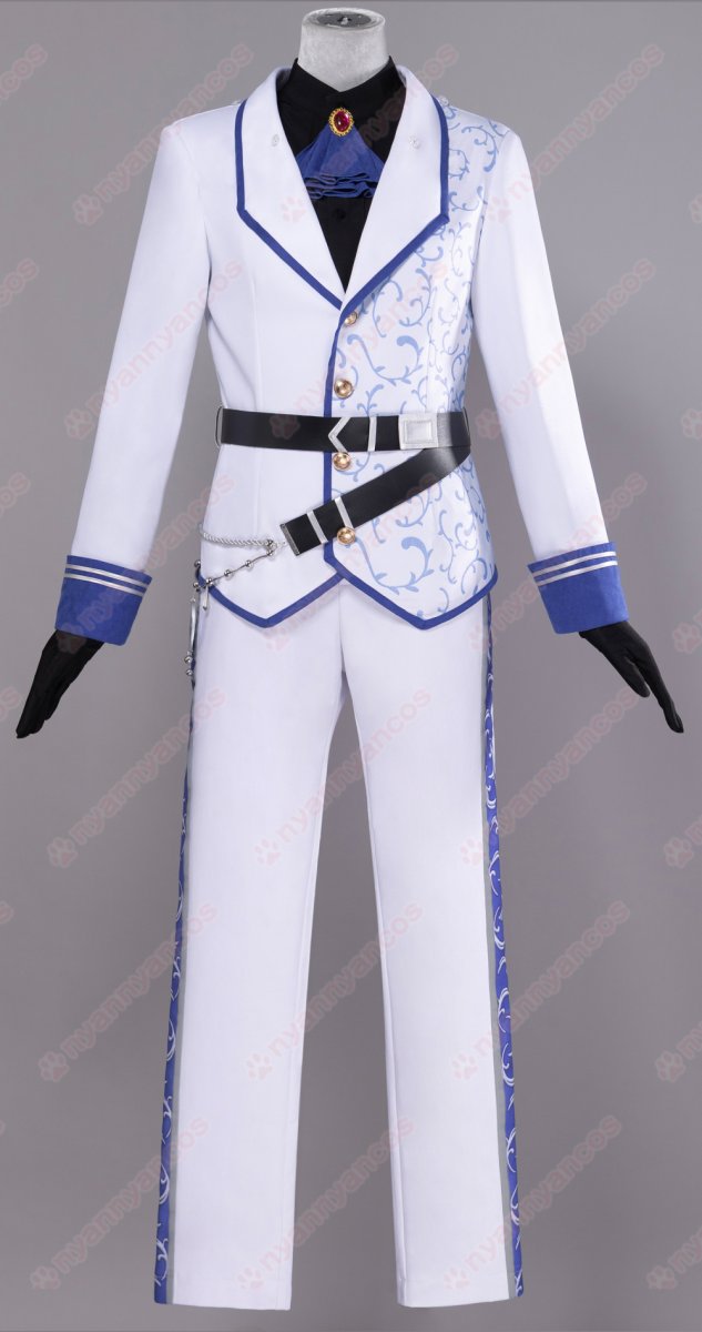 画像3: 高品質 実物撮影 東雲彰人 アナイト・オブ・ホワイト　ノウブル・パラディン  プロセカ プロジェクトセカイ カラフルステージ！ feat.初音ミク 風 コスプレ衣装 コスチューム (3)