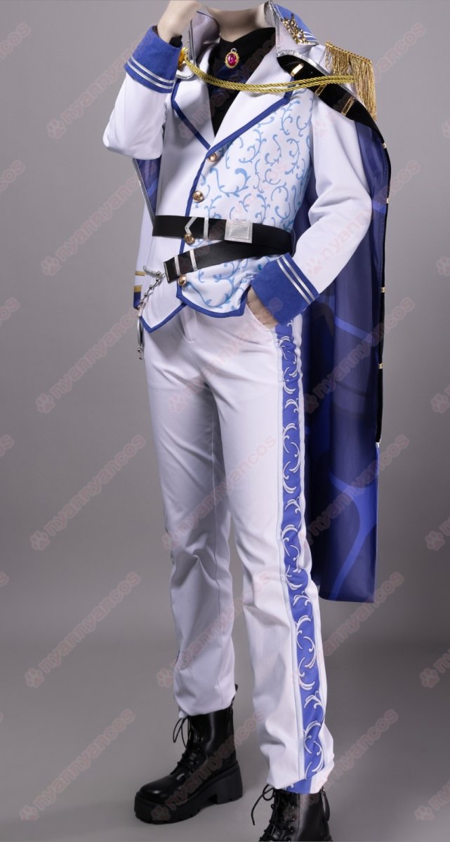画像6: 高品質 実物撮影 東雲彰人 アナイト・オブ・ホワイト　ノウブル・パラディン  プロセカ プロジェクトセカイ カラフルステージ！ feat.初音ミク 風 コスプレ衣装 コスチューム (6)