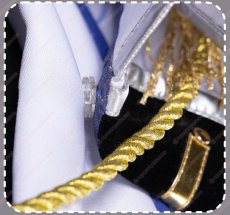 画像13: 高品質 実物撮影 東雲彰人 アナイト・オブ・ホワイト　ノウブル・パラディン  プロセカ プロジェクトセカイ カラフルステージ！ feat.初音ミク 風 コスプレ衣装 コスチューム (13)