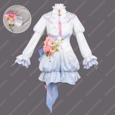 画像1: 高品質 実物撮影  鳳えむ レーヴ・デ・スリアン にこにこ笑顔のステージで Dream a Wonder Dreamガチャ プロセカ プロジェクトセカイ カラフルステージ！ feat.初音ミク  風 コスプレ衣装 コスチューム (1)