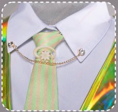 画像8: 高品質 実物撮影 日野森志歩 5th Anniversary 5周年 感謝祭  プロセカ プロジェクトセカイ カラフルステージ！ feat.初音ミク 風 コスプレ衣装 コスチューム (8)