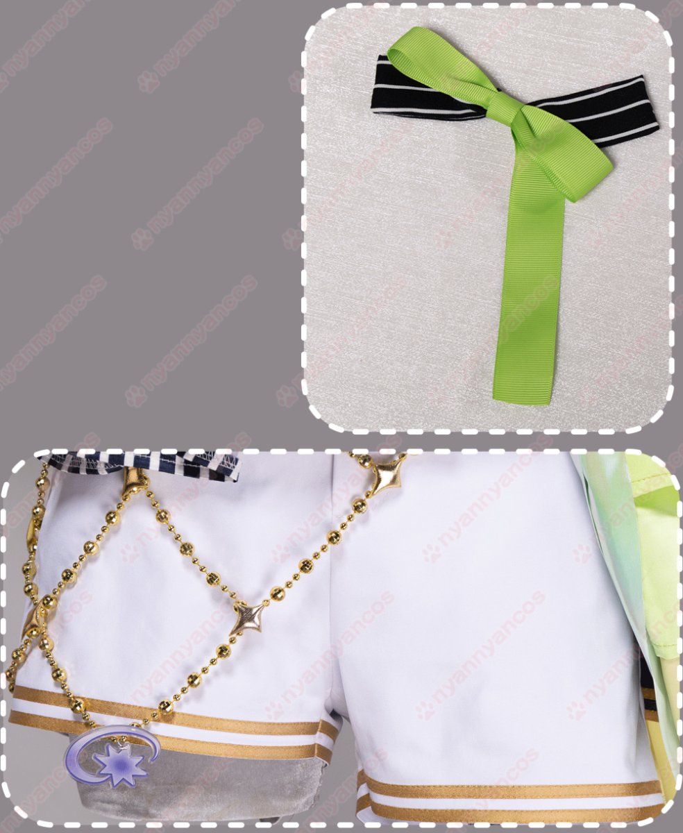 画像14: 高品質 実物撮影 日野森志歩 5th Anniversary 5周年 感謝祭  プロセカ プロジェクトセカイ カラフルステージ！ feat.初音ミク 風 コスプレ衣装 コスチューム (14)