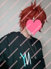 画像2: 高品質 実物撮影 黒いTシャツ+ヘアバンド 天城燐音 あんさんぶるスターズ! あんスタ 風 コスチューム コスプレ衣装  オーダーメイド無料 (2)