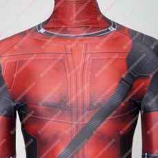 画像6: 高品質 実物撮影 デッドプール Deadpool ウェイド ウィルソン 風 全身タイツ ゼンタイ 子供 コスプレ衣装 コスチューム (6)