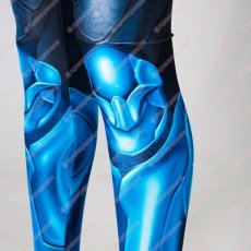 画像14: 高品質 実物撮影 Blue Beetle ブルービートル ハイメ・レイエス 風 全身タイツ ゼンタイ 子供 コスプレ衣装 コスチューム (14)