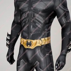 画像12: 高品質 実物撮影 Batman バットマン ダークナイト ブルース・ウェイン 風 全身タイツ ゼンタイ 子供 コスプレ衣装 コスチューム (12)