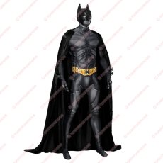 画像2: 高品質 実物撮影 Batman バットマン ダークナイト ブルース・ウェイン 風 全身タイツ ゼンタイ 子供 コスプレ衣装 コスチューム (2)
