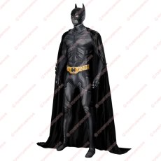 画像3: 高品質 実物撮影 Batman バットマン ダークナイト ブルース・ウェイン 風 全身タイツ ゼンタイ 子供 コスプレ衣装 コスチューム (3)