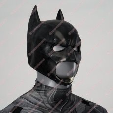 画像9: 高品質 実物撮影 Batman バットマン ダークナイト ブルース・ウェイン 風 全身タイツ ゼンタイ 子供 コスプレ衣装 コスチューム (9)