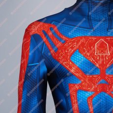 画像8: 高品質 実物撮影 スパイダーマン2099 スパイダーマン:アクロス・ザ・スパイダーバース 2 風 全身タイツ ゼンタイ 子供 コスプレ衣装 コスチューム (8)