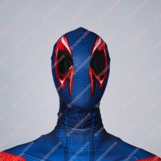 画像5: 高品質 実物撮影 スパイダーマン2099 スパイダーマン:アクロス・ザ・スパイダーバース 2 風 全身タイツ ゼンタイ 子供 コスプレ衣装 コスチューム (5)