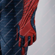 画像11: 高品質 実物撮影 アメイジング・スパイダーマン ピーター・パーカー 風 全身タイツ ゼンタイ 子供 コスプレ衣装 コスチューム (11)