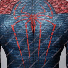 画像8: 高品質 実物撮影 アメイジング・スパイダーマン ピーター・パーカー 風 全身タイツ ゼンタイ 子供 コスプレ衣装 コスチューム (8)